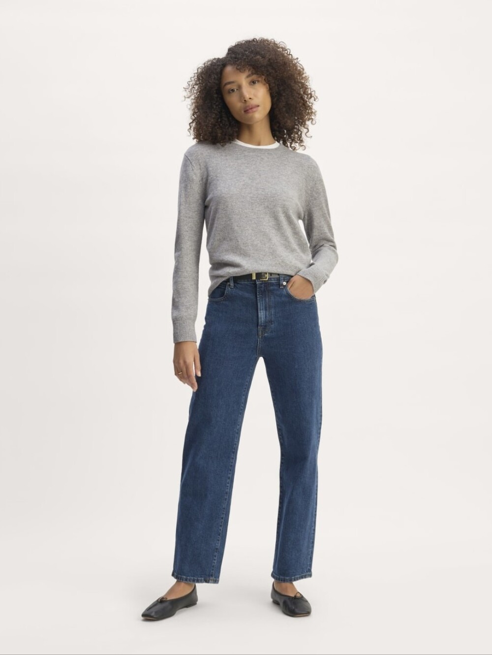 Everlane Classic Crew Cashmere Size Meduim - Picture 2 of 11